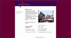 Desktop Screenshot of galerie-ostendorff-mainz.de
